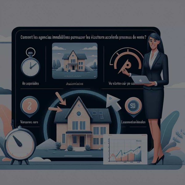 Comment les agences immobilières peuvent-elles utiliser les visites virtuelles pour accélérer le processus de vente ?